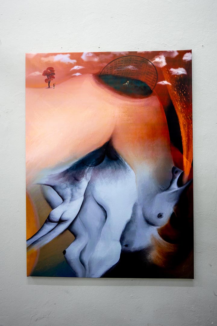 Reverie — bodies in landscape.