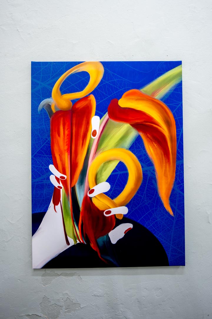 Flora — oil on linen, 2023.